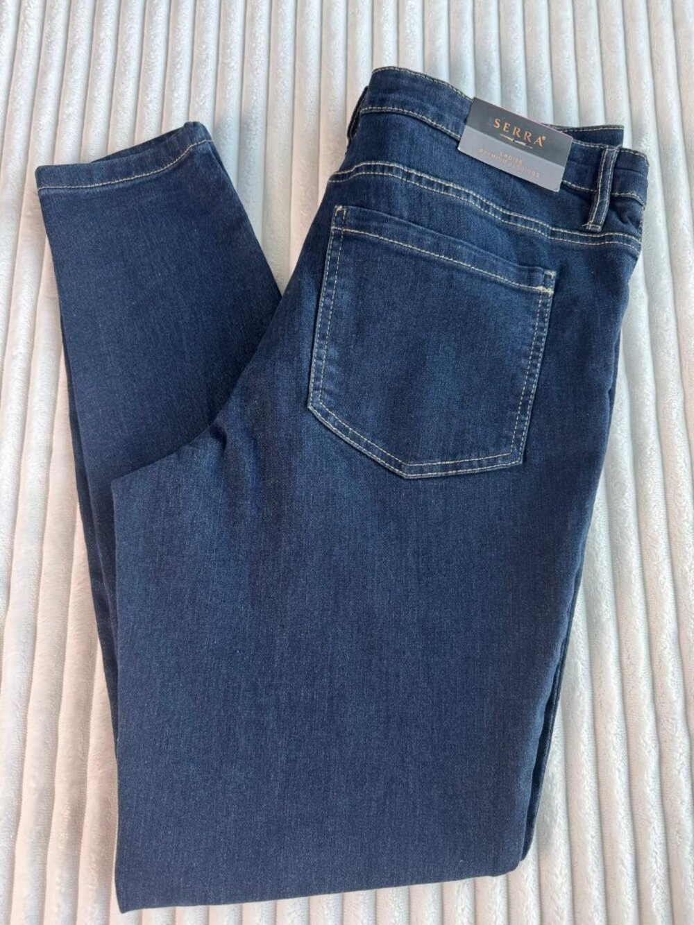 Women’s Jeggings Serra Premium NWT Size 14 Blue Stretch Denim‎